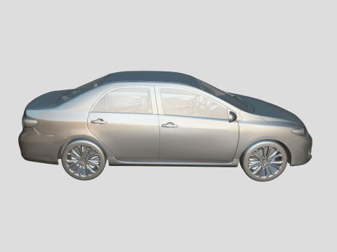 Toyota Corolla LE 2012 Modelo 3D