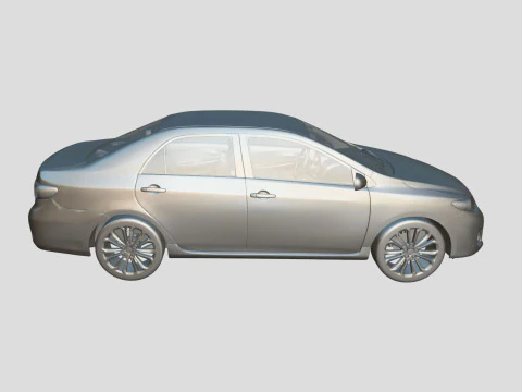 Toyota Corolla LE 2012 3D Model