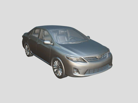 Toyota Corolla LE 2012 3D Model