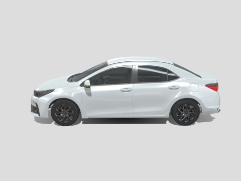 Toyota Corolla 2014 3D Model