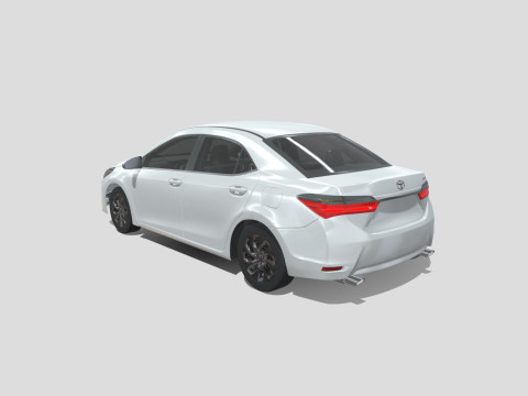 Toyota Corolla 2014 3D Model
