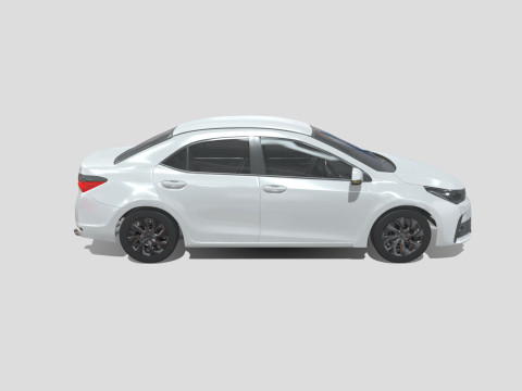Toyota Corolla 2014 3D Model