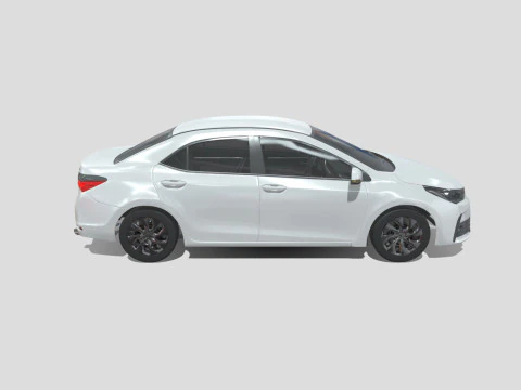 Toyota Corolla 2014 3D Model