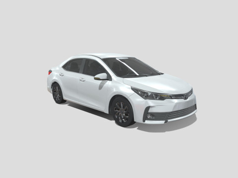 Toyota Corolla 2014 3D Model