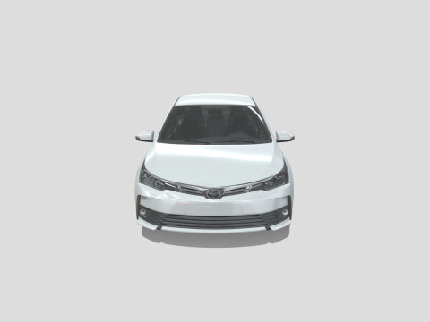 Toyota Corolla 2014 3D Model