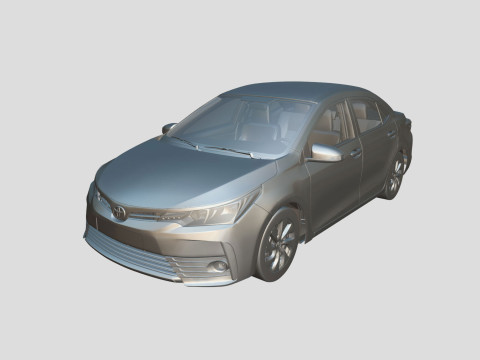 Toyota Corolla 2014 3D Model