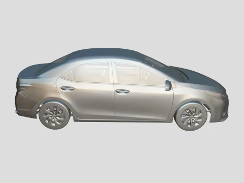 Toyota Corolla 2014 3D Model