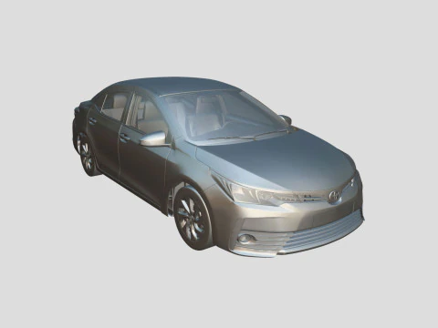Toyota Corolla 2014 3D Model