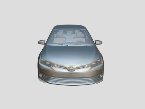 Toyota Corolla 2014 3D Model
