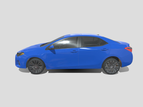 Toyota Corolla S 2018 3D Model