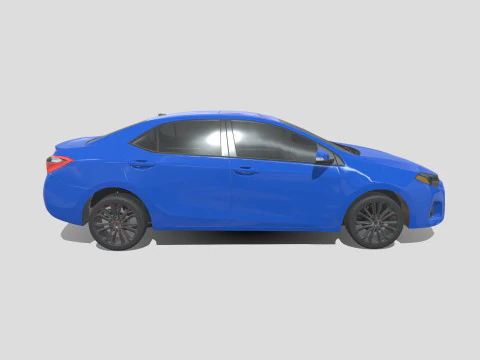 Toyota Corolla S 2018 3D Model