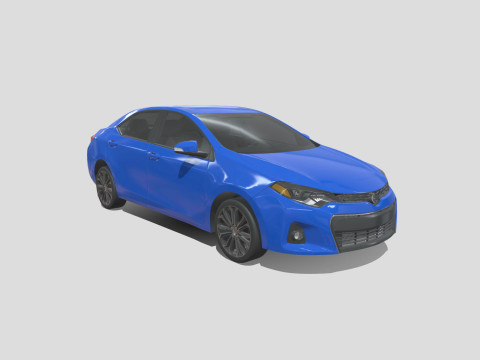 Toyota Corolla S 2018 3D Model