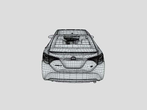 Toyota Corolla S 2018 3D Model