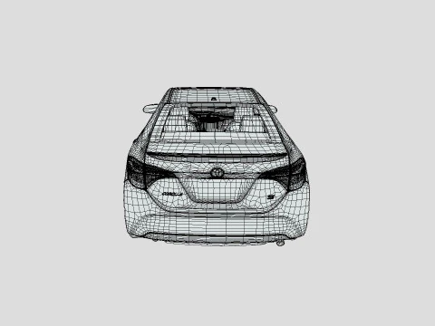 Toyota Corolla S 2018 3D Model