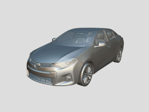 Toyota Corolla S 2018 3D Model