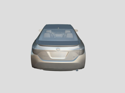 Toyota Corolla S 2018 3D Model