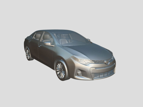 Toyota Corolla S 2018 3D Model