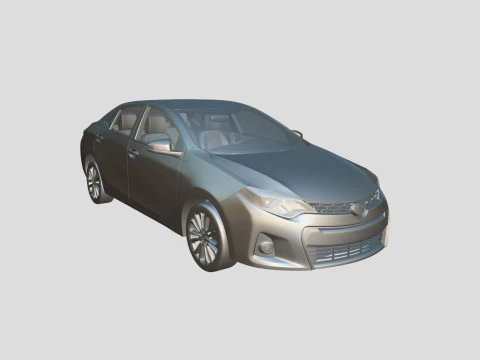 Toyota Corolla S 2018 3D Model