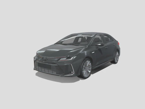 Toyota Corolla 2021 Hybrid 3D Model