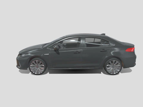 Toyota Corolla 2021 Hybrid 3D Model