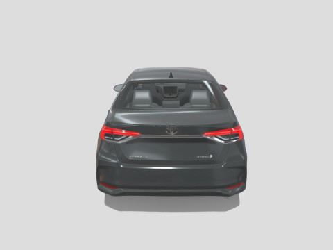 Toyota Corolla 2021 Hybrid 3D 모델