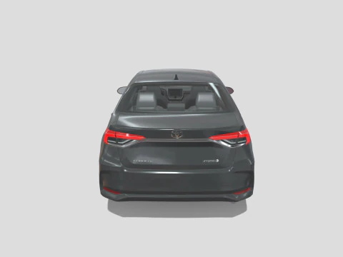 Toyota Corolla 2021 Hybrid 3D Model