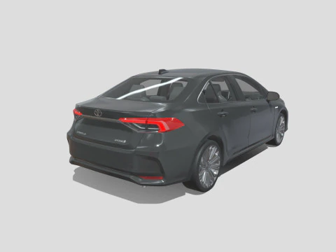 Toyota Corolla 2021 Hybrid 3D Model