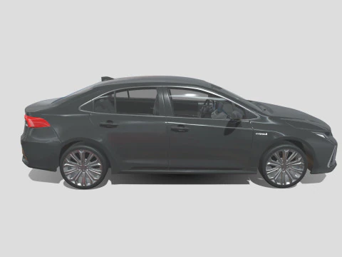 Toyota Corolla 2021 Hybrid 3D Model