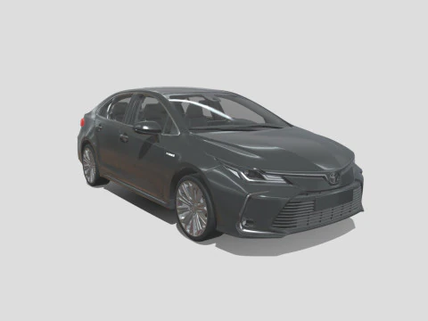 Toyota Corolla 2021 Hybrid 3D Model
