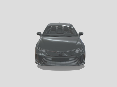 Toyota Corolla 2021 Hybrid 3D 모델
