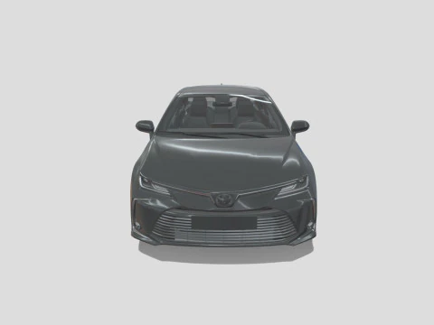 Toyota Corolla 2021 Hybrid 3D Model