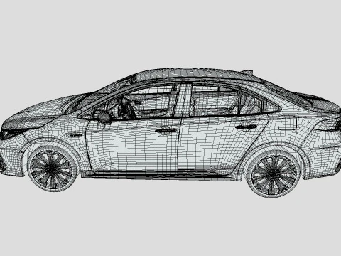 Toyota Corolla 2021 Hybrid 3D Model