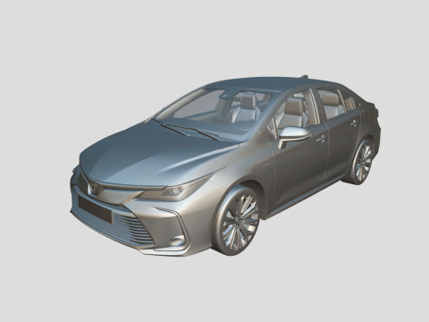 Toyota Corolla 2021 Hybrid 3D 모델