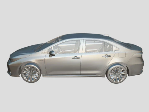 Toyota Corolla 2021 Hybrid 3D Model