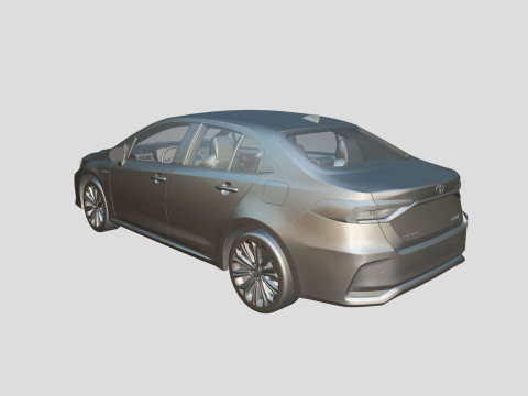 Toyota Corolla 2021 Hybrid 3D 모델