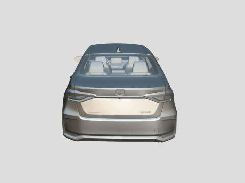Toyota Corolla 2021 Hybrid 3D 모델