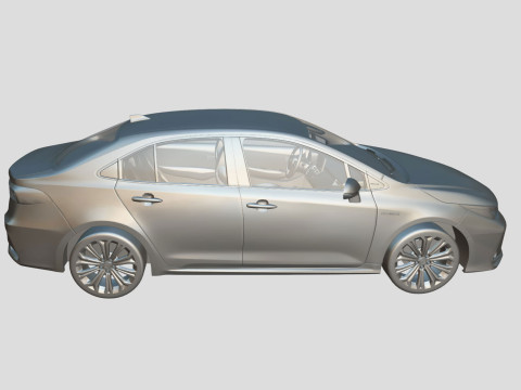 Toyota Corolla 2021 Hybrid 3D 모델