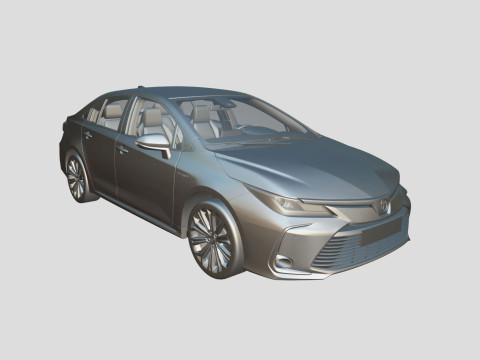 Toyota Corolla 2021 Hybrid 3D 모델