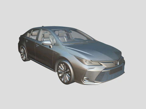 Toyota Corolla 2021 Hybrid 3D Model