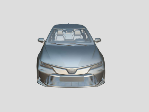 Toyota Corolla 2021 Hybrid 3D 모델