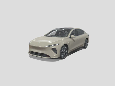 NIO ET7 2024 3D Model