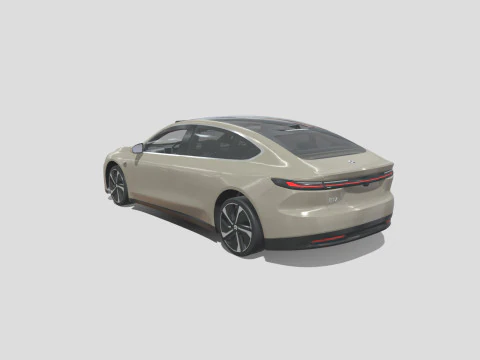 NIO ET7 2024 3D Model