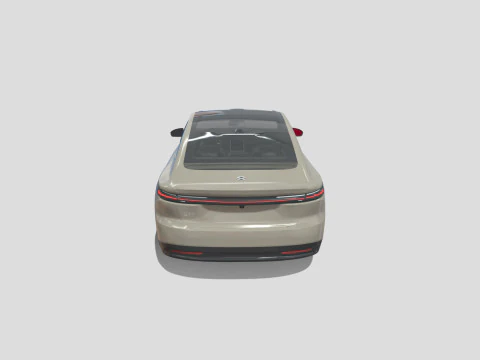 NIO ET7 2024 3D Model