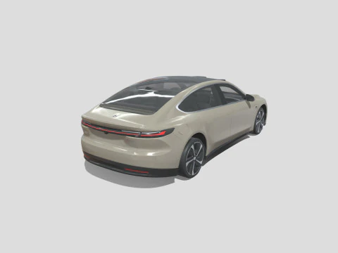 NIO ET7 2024 3D Model