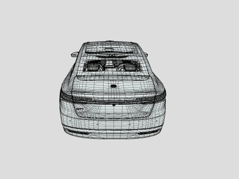 NIO ET7 2024 3D Model