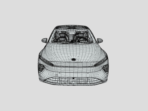 NIO ET7 2024 3D Модель