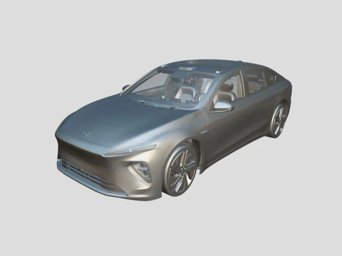 NIO ET7 2024 3D Model