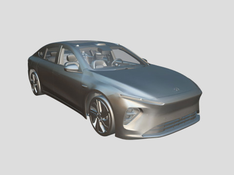 NIO ET7 2024 3D Модель