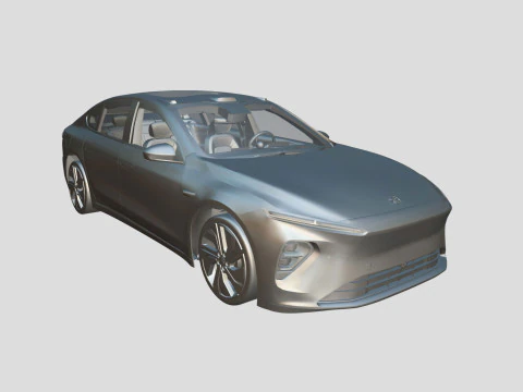NIO ET7 2024 3D Model