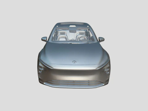 NIO ET7 2024 3D Model